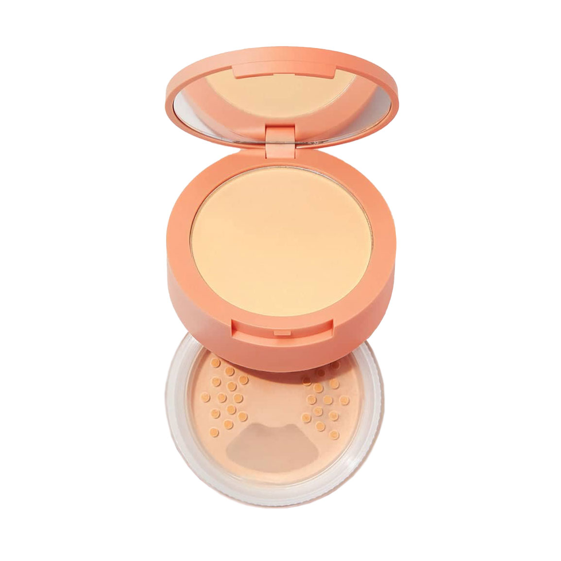 Подвійна пудра для обличчя та шкіри навколо очей Sheglam Insta-Ready Face &amp; Under Eye Setting Powder Duo, Toasted Almond, 14 г
